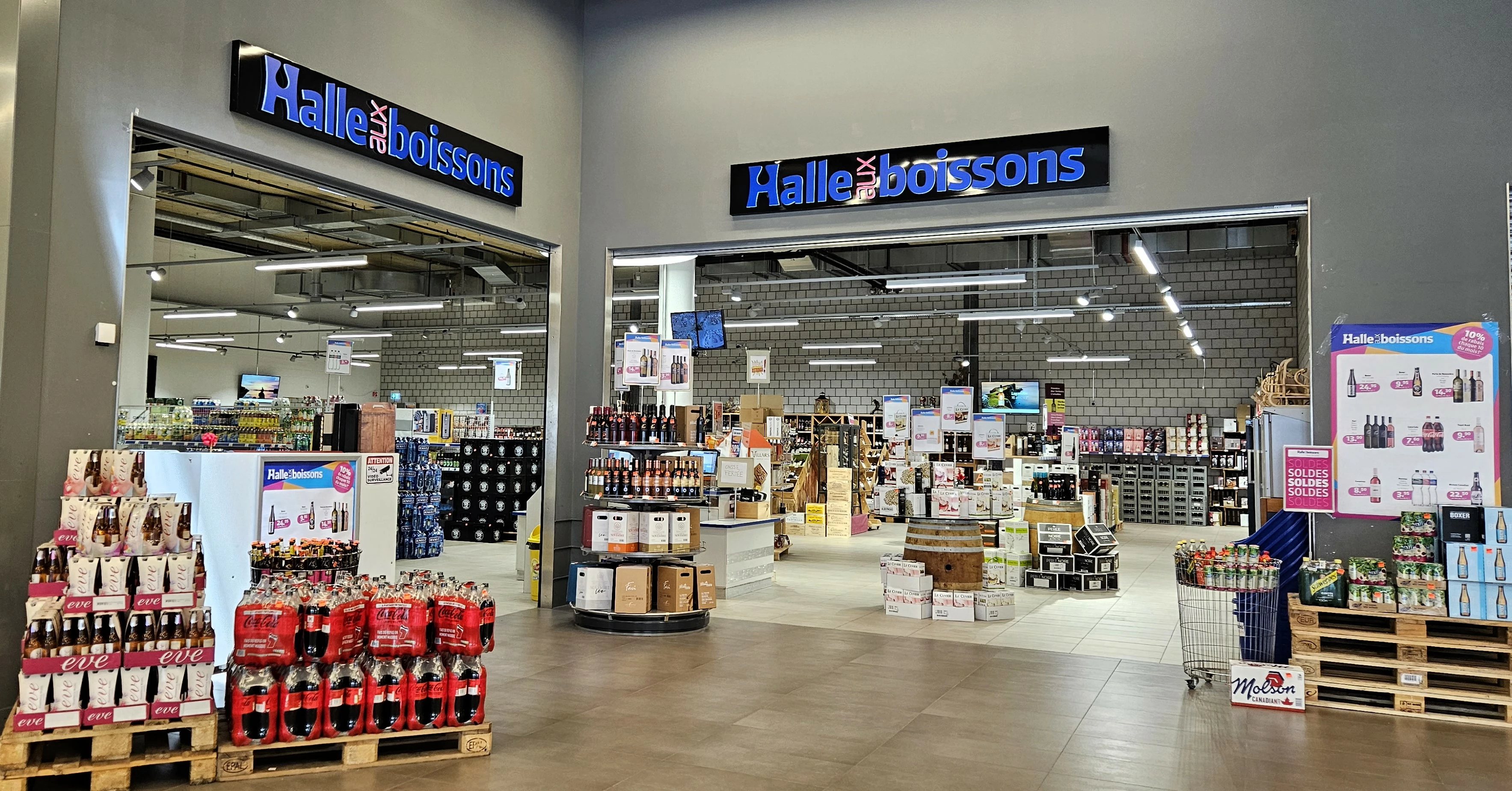 Magasin Granges-Paccot Halle aux Boissons